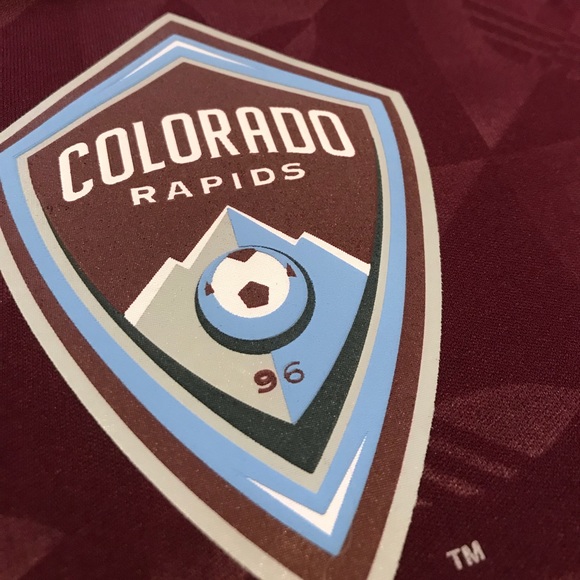 Vtg Colorado Rapids Adidas Trefoil soccer jersey S - Picture 5 of 6